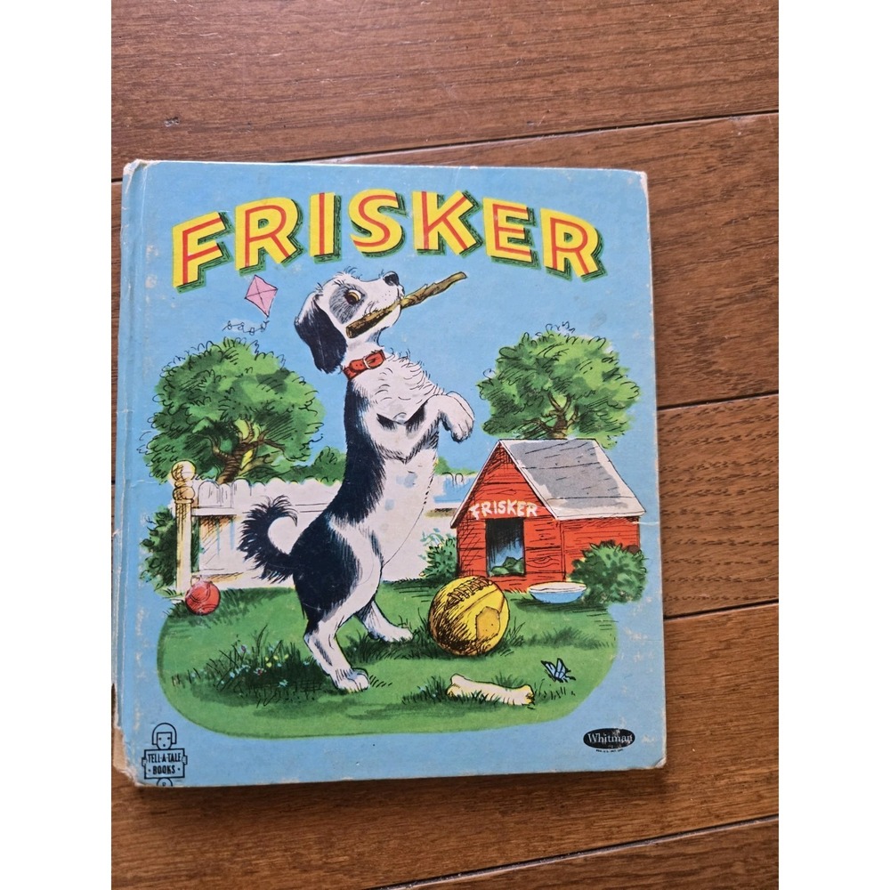 Tell A Tale Books Lot Of 6 VTG 50s Childrens Books - Hello Joe, Lassie, Frisker - Picture 5 of 14